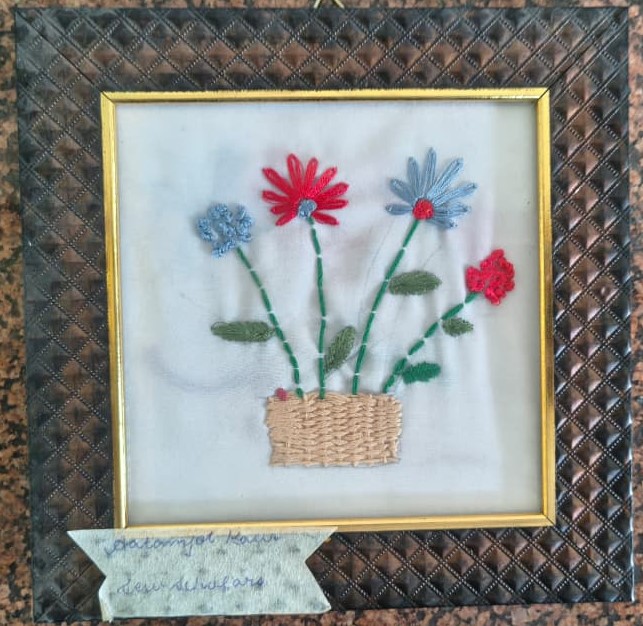 THREAD WORK BY ATAMJOT KAUR.